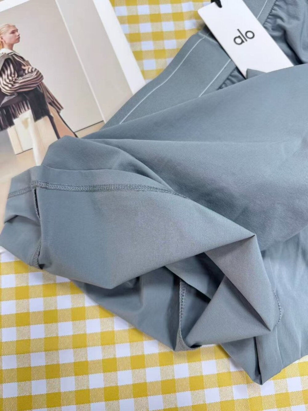 ALO Yoga Trouser 👖💙 Steel Grey Pants Sz XXS~M (Regular) - Picture 7 of 9